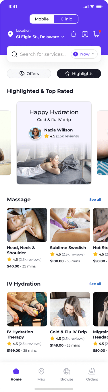 Explore Wellness Services