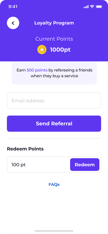 Earn rewards with out loyalty program